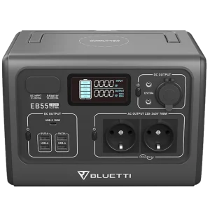 תחנת כח ניידת  BLUETTI EB55      537WH