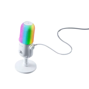 מיקרופון Seiren V3 Chroma בצבע לבן מבית RAZER