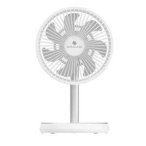 מאוורר מיני נטען בצבע לבן דגם MRMF750 מבית MIRACASE
