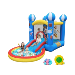 מתקן מתנפח לגינה טירת הכדורים MJ68 מבית MIRAJUMP